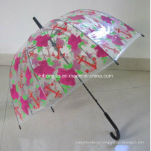 Capa rosa tecido PVC Apollo guarda-chuva (YSN23)
